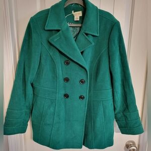 St. John's Bay Green Pea Coat